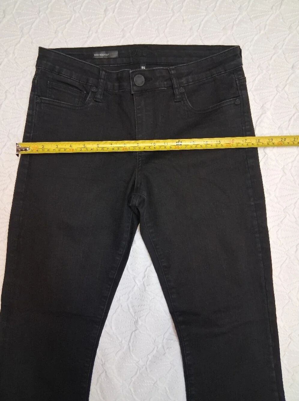 Kut from the Kloth Black High-Rise Flare Jeans - Picture 15 of 17